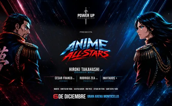 Afiche de Anime All-Stars en Gran Arena Monticello