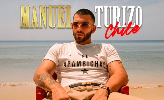 Afiche de Manuel Turizo en Gran Arena Monticello