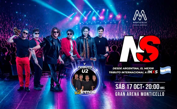 Afiche de New Sensation + Lemon en Gran Arena Monticello