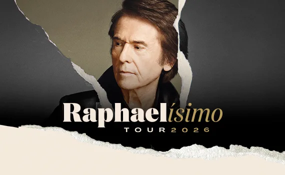 Afiche de Raphael en Gran Arena Monticello