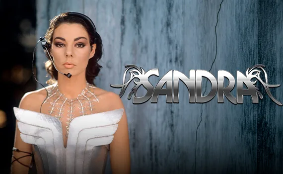 Afiche de Sandra en Gran Arena Monticello